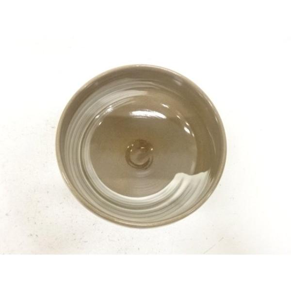 ys7827479; 宗sou 萬祥山窯造 刷毛目 文字 茶碗【道】 : お茶道具