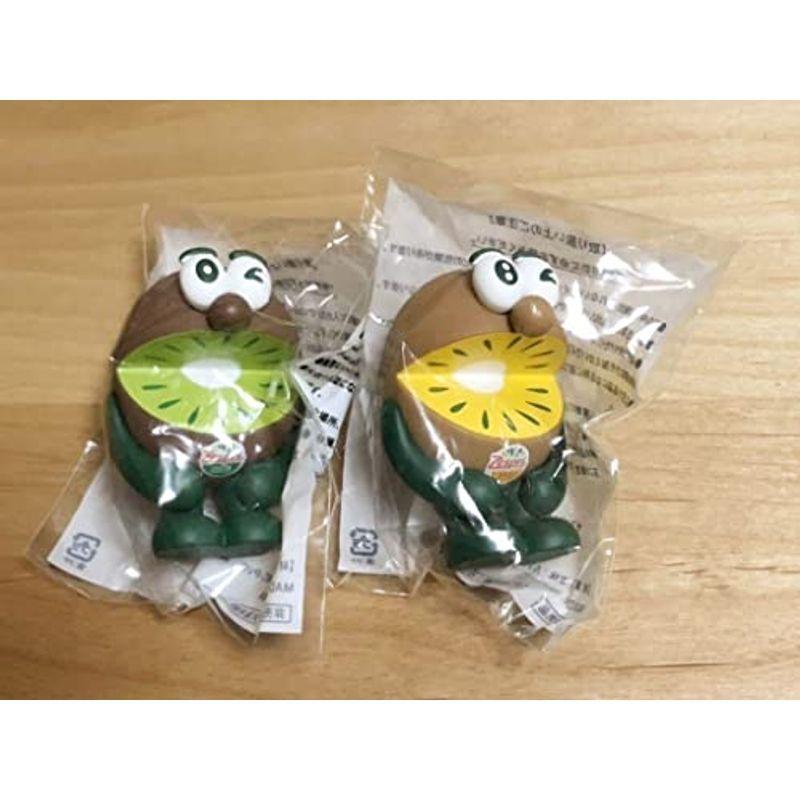 シルバー金具 ゼスプリ キウイブラザーズ フィギュア グリーン