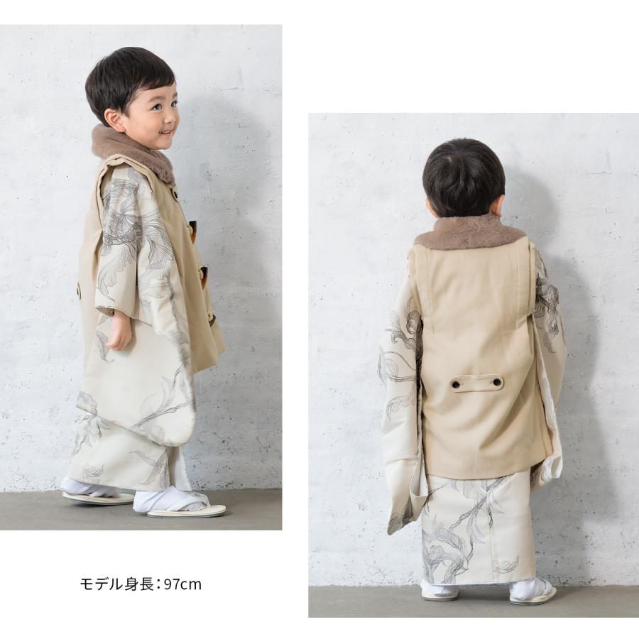 SOUBIEN（創美苑） 七五三 着物 3歳 販売 男の子 三歳 着物セット 被布