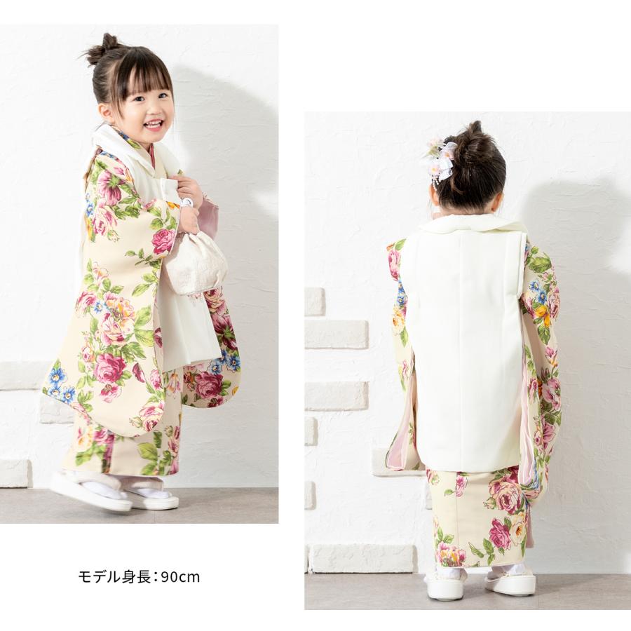 SOUBIEN（創美苑） 七五三 着物 3歳 販売 女の子 三歳 着物セット 被布