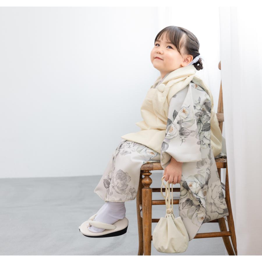 SOUBIEN（創美苑） 七五三 着物 3歳 レトロ 被布 販売 女の子 三歳