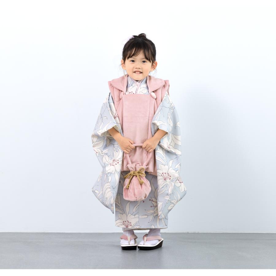SOUBIEN（創美苑） 七五三 着物 3歳 被布 販売 女の子 三歳 着物セット