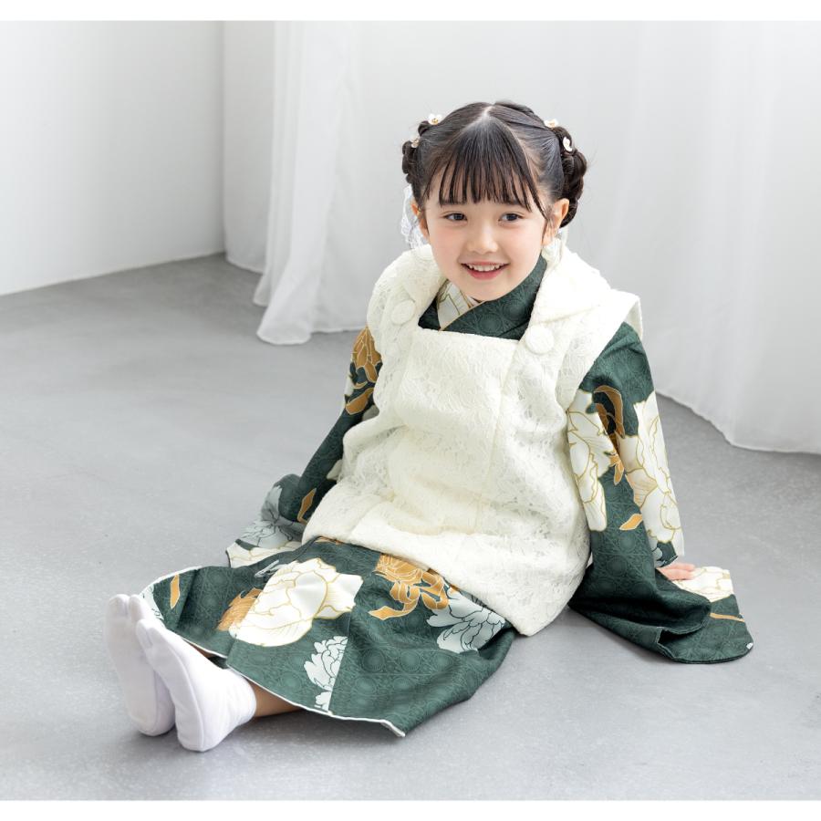 SOUBIEN（創美苑） 七五三 着物 3歳 レトロ 被布 販売 女の子 三歳