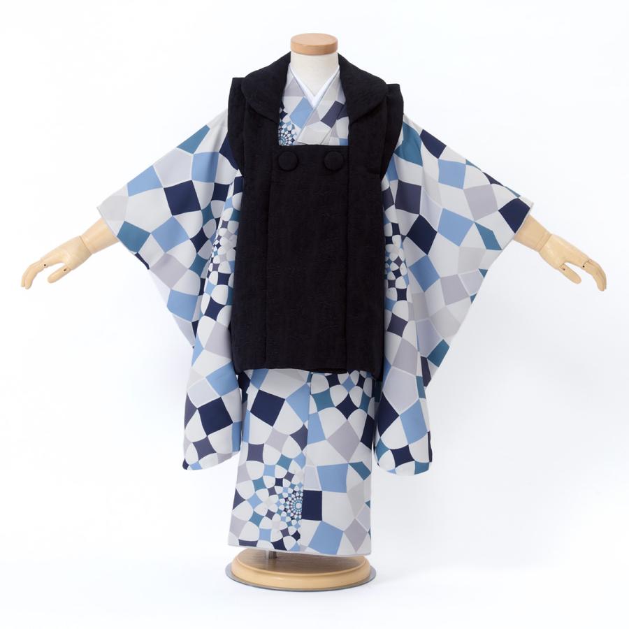 SOUBIEN 七五三 着物 3歳 販売 男の子 三歳 着物セット 被布