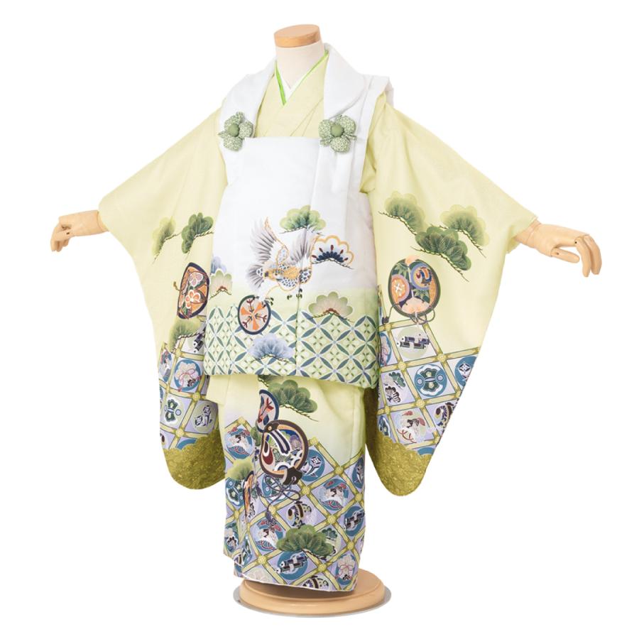 SOUBIEN（創美苑） 七五三 着物 3歳 レトロ 被布 販売 男の子 三歳