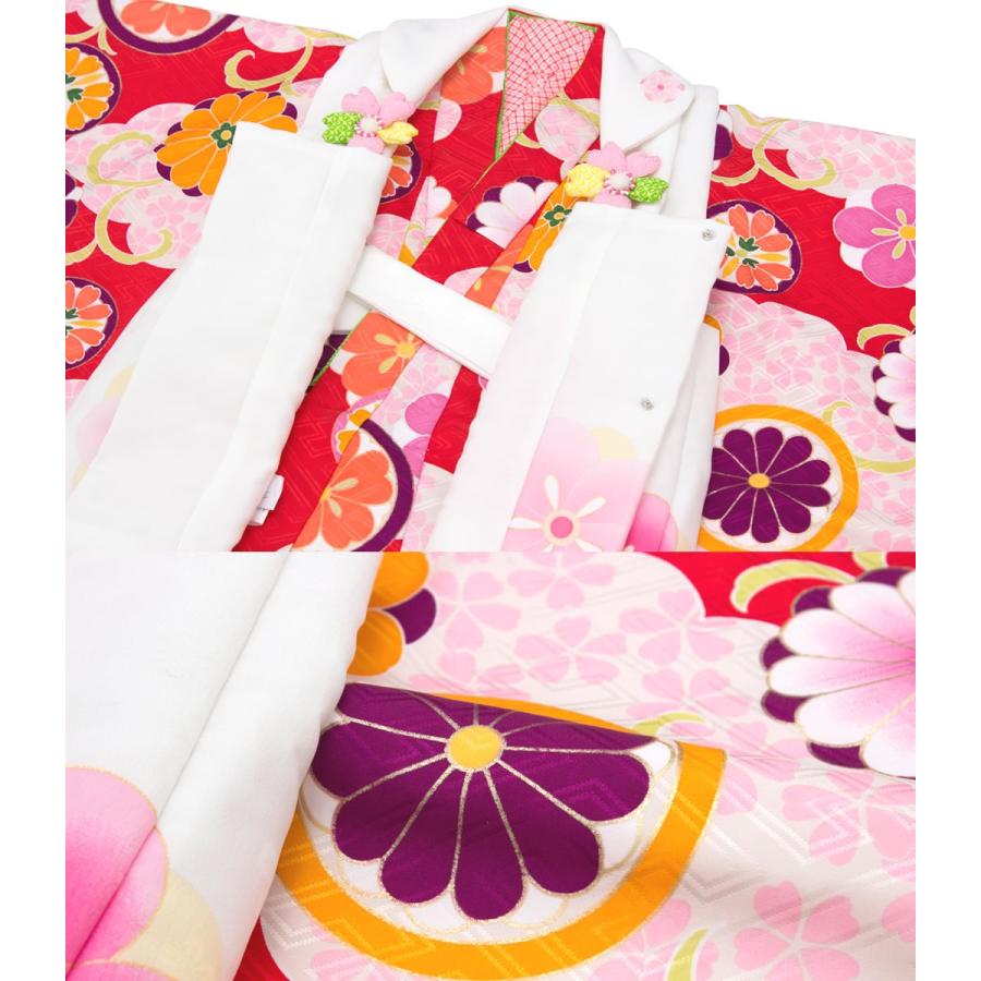 七五三　3歳女の子　着物セット　可愛いピンク　華やか桜　梅　新品 SOUBIEN 七五三 着物 3歳 販売 女の子 三歳 着物セット 被布セット