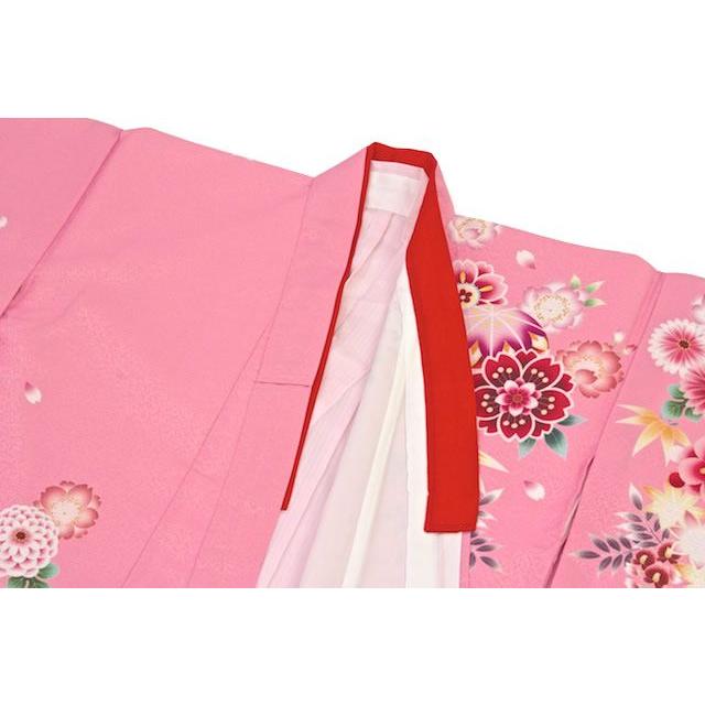 SOUBIEN（創美苑） 七五三 着物 7歳 祝着 ピンク 花 桜 牡丹