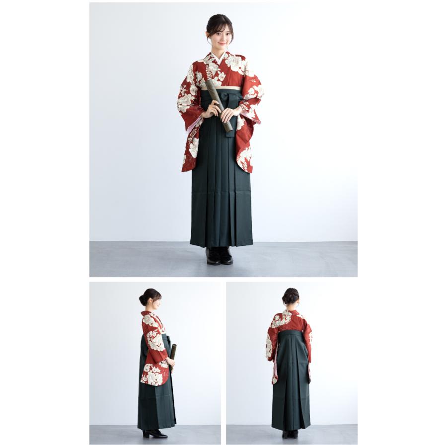 黒　無地袴　卒業式　新品　小学生　ジュニア　大学生　SS　S　M　L　LL SOUBIEN（創美苑） 袴セット 卒業式 大学生 レディース 女性 女の子