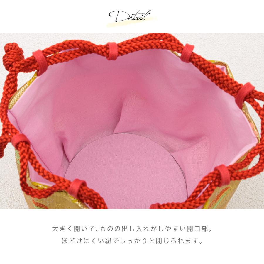 SOUBIEN（創美苑） 七五三 巾着 3歳 巾着バッグ 和柄 七五三 女の子 帯
