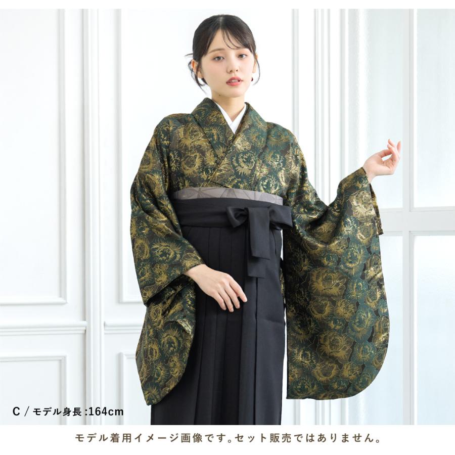 振袖 着物 単品 合繊 仕立て上がり 小紋柄 小ゆり 小花 黒地 NO36109 振袖 着物 単品 合繊 仕立て上がり 小紋柄 小ゆり 小花 黒地 成人式