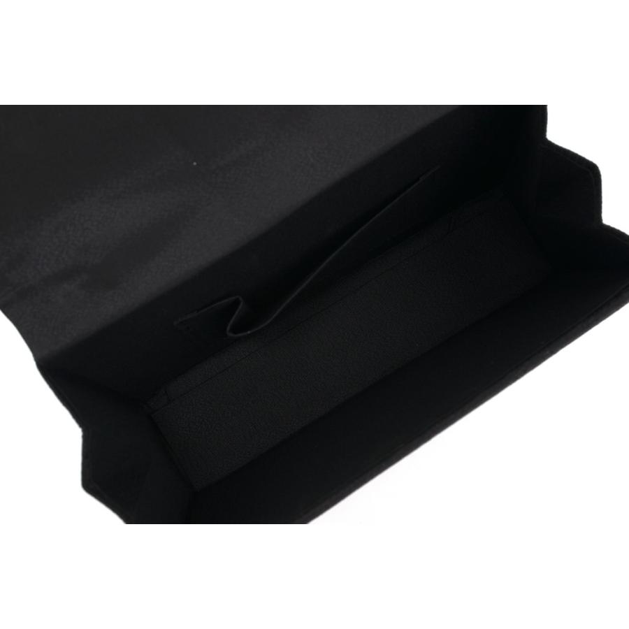 バッグ 黒 ブラック 木蓮 花 葉 透かし織 フラップ 正絹 ブラックフォーマル 仏事 喪服 葬式 葬祭 かばん 鞄 バック 日本製 送料無料 SOUBIEN（創美苑） バッグ 黒 ブラック 木蓮 花 葉 透かし織 フラップ