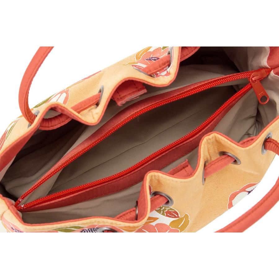 SOUBIEN（創美苑） バッグ カジュアル用 栗山吉三郎謹製 橙色 オレンジ