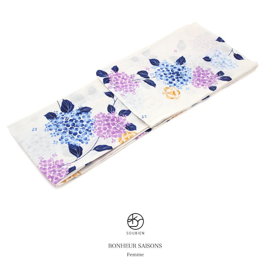 SOUBIEN（創美苑） 浴衣 レディース 単品 bonheur saisons ボヌール