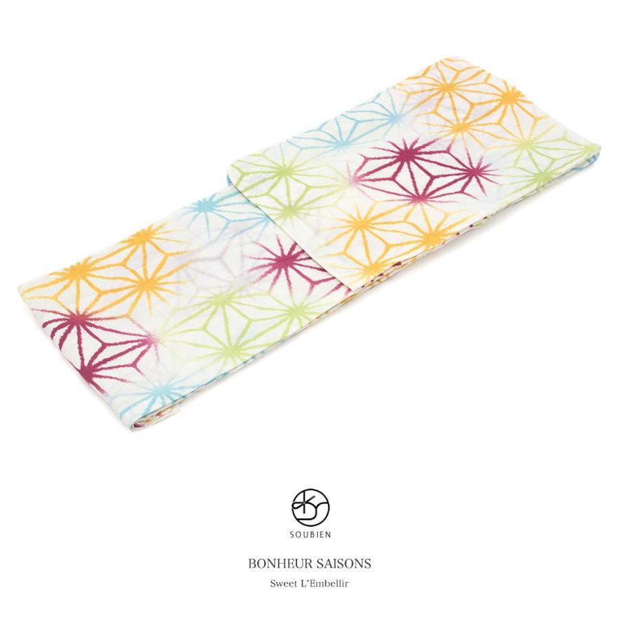 SOUBIEN（創美苑） 浴衣 レディース 単品 bonheur saisons ボヌール