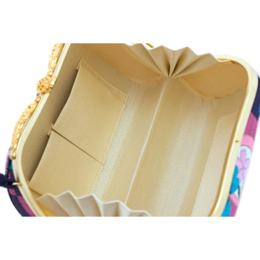 草履バッグセット 成人式 草履 バッグ 岩佐謹製 濃紺 金 ピンク  