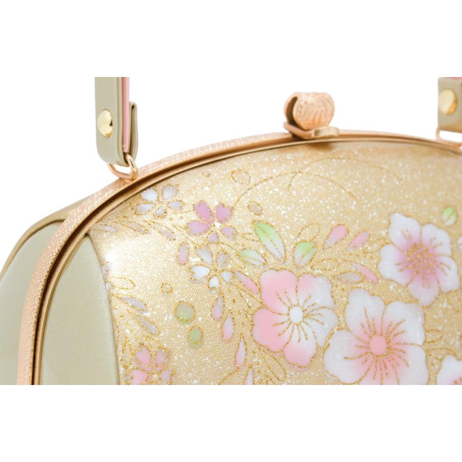 SOUBIEN（創美苑） 草履バッグセット 留袖 世美庵 金色 ゴールド 桜 藤