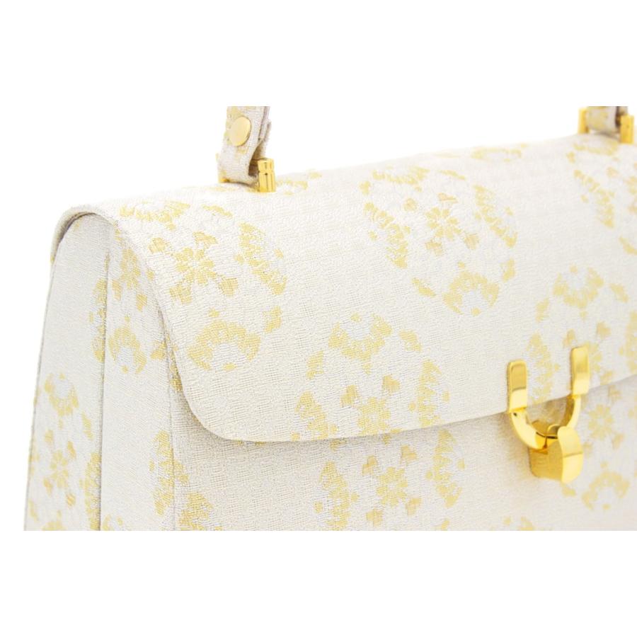 SOUBIEN（創美苑） 草履バッグセット 留袖 高級佐賀錦 金色 ゴールド