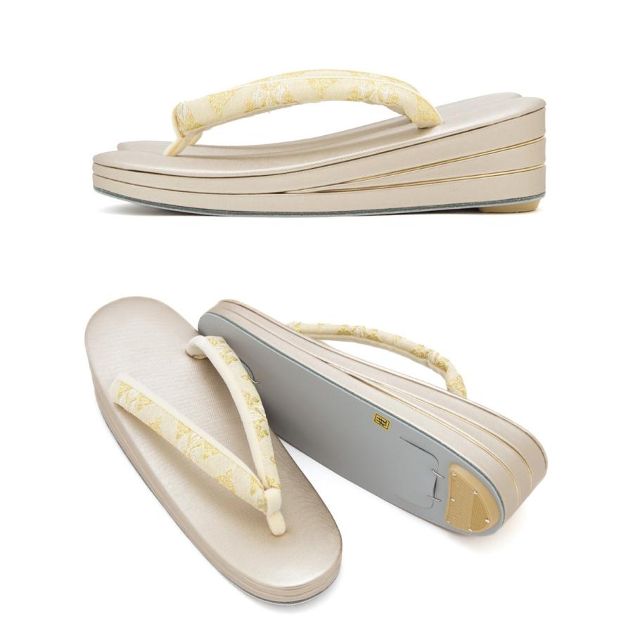 SOUBIEN（創美苑） 草履バッグセット 留袖 高級佐賀錦 金色 ゴールド