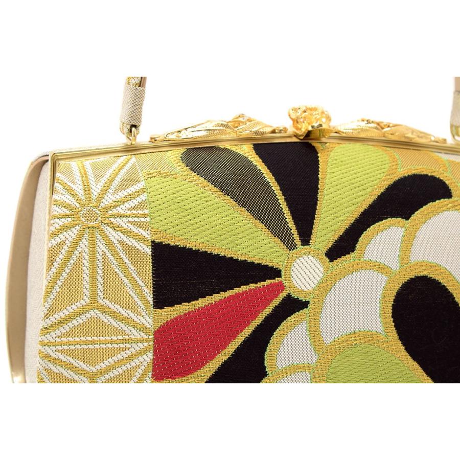 SOUBIEN（創美苑） 草履バッグセット 成人式 草履 バッグ 黄緑色