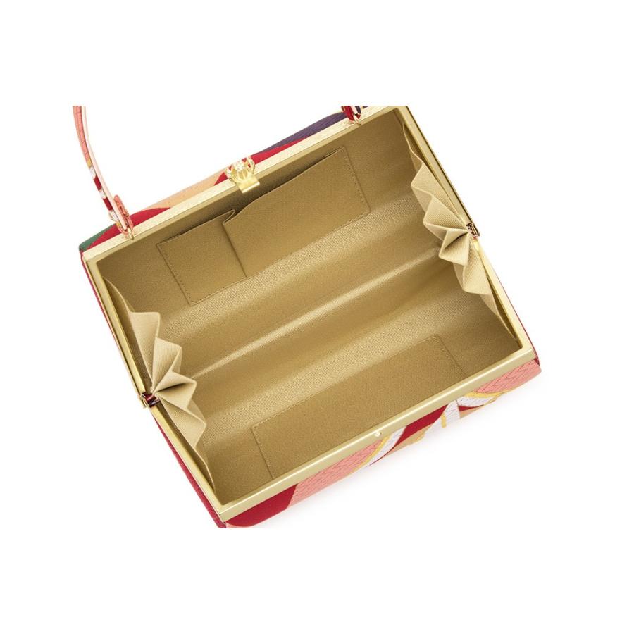 草履バッグセット 赤 レッド ピンク カラフル 七宝繋ぎ 破魔矢 京都西陣織 正絹 四枚芯 厚底 ミルフィーユ 振袖向き 成人式向き 日本製 フリー 送料無料 Bz17w 4601 きもの館 創美苑 通販 Yahoo ショッピング