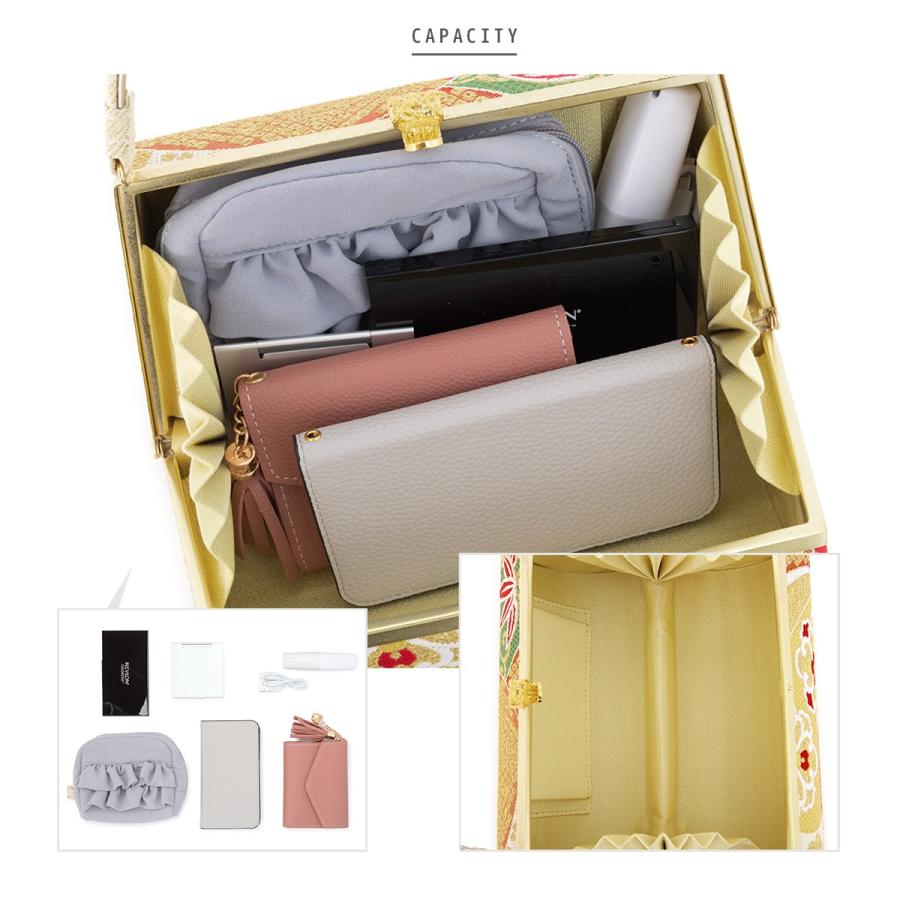 SOUBIEN 草履バッグセット 振袖用 袴姿用 岩佐謹製 白系 赤 金色