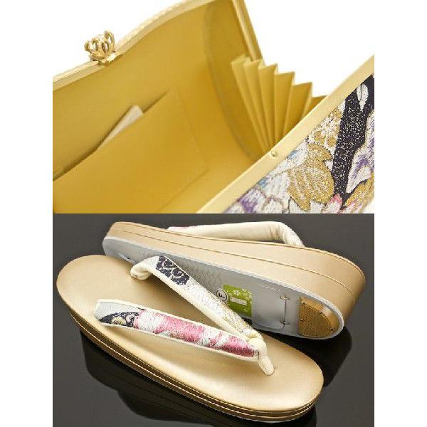 お値下げ‼️☆和装用バッグと草履セット☆成人式☆礼装☆帯地☆未使用 草履バッグセット 礼装 西陣織 帯地 【 草履 バッグ 着物 セット 和装