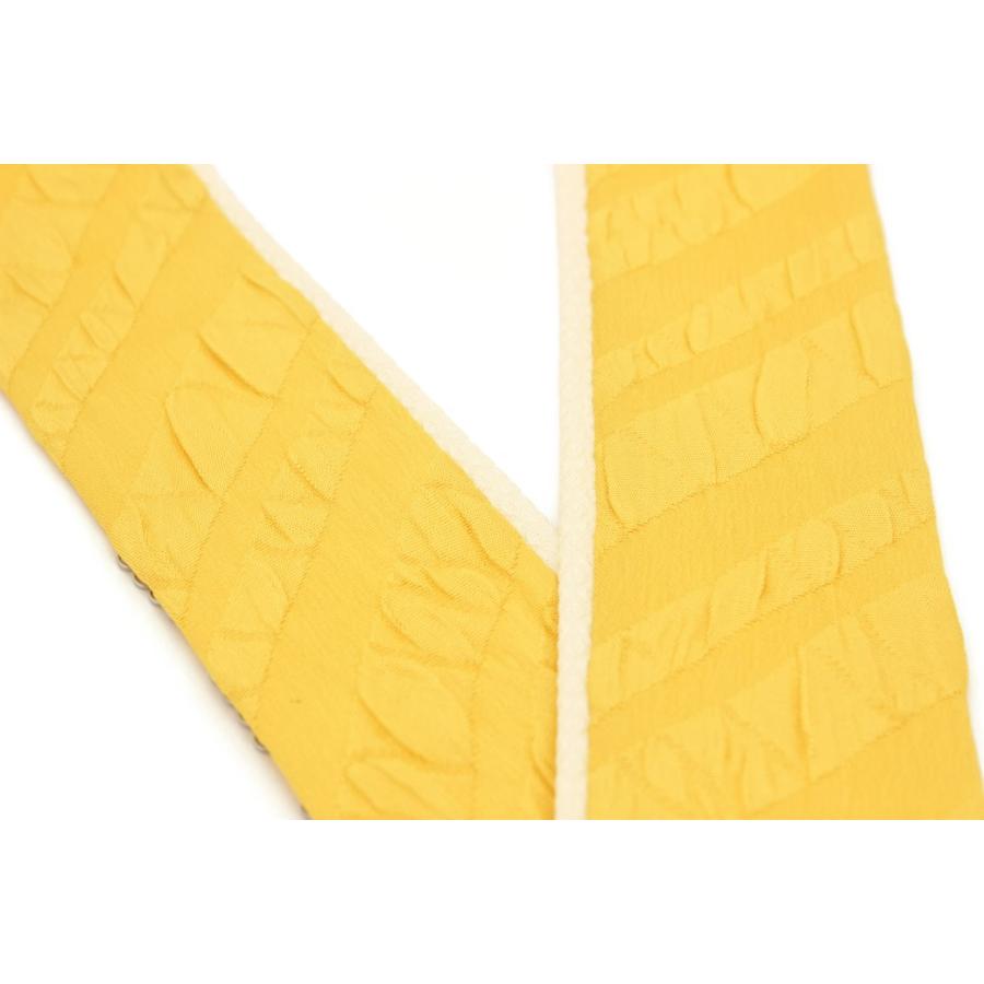 重ね襟 振袖 重ね衿 成人式 伊達襟 伊達衿 黄色 イエロー クリーム