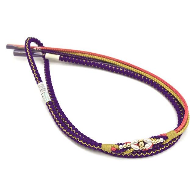 SOUBIEN 帯締め 振袖用 成人式 振袖 結婚式 礼装 フォーマル 紫