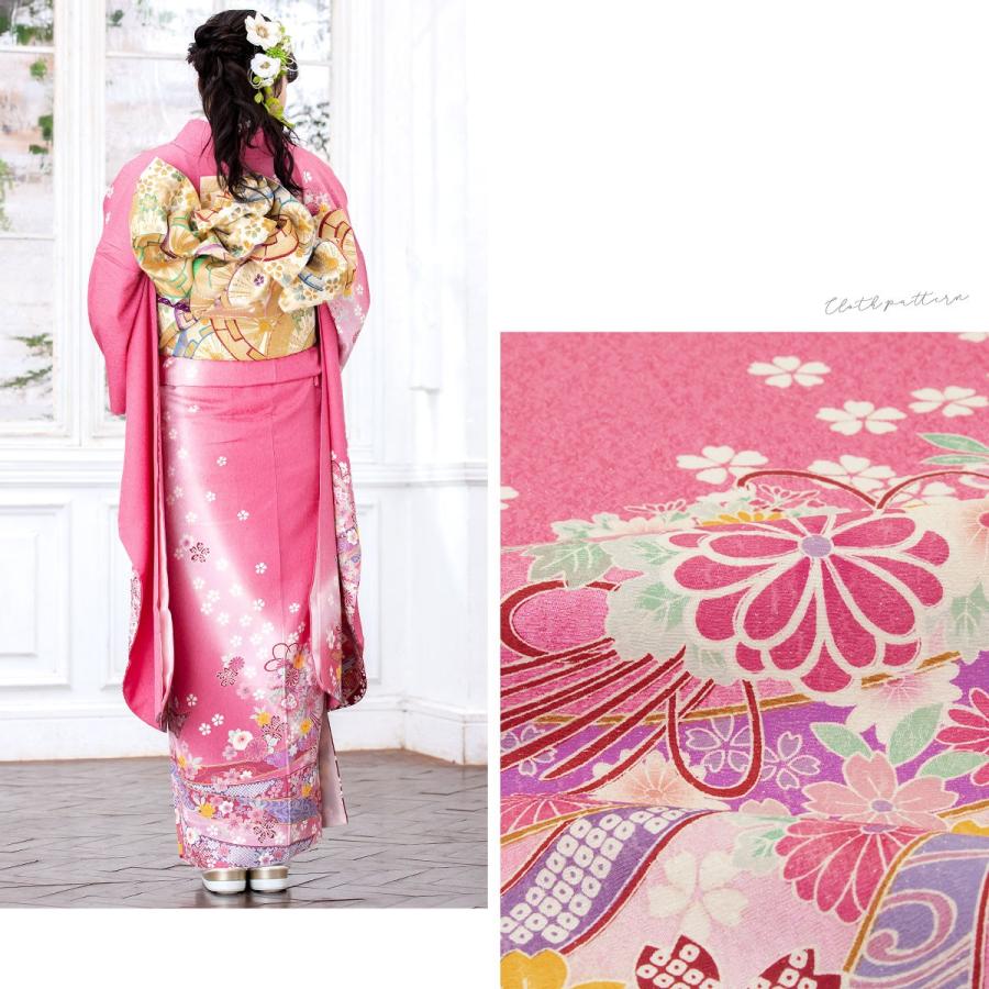 振袖セット 販売 ピンク 金色 ラメ 桜 菊 熨斗 金通し 絵羽柄 振袖セット 販売 ピンク 金色 ラメ 桜 菊 熨斗 金通し 絵羽柄