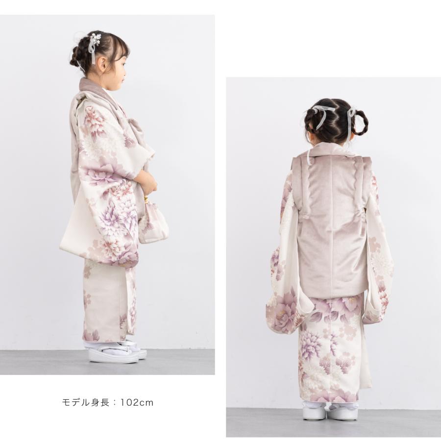 SOUBIEN（創美苑） 七五三 着物 3歳 レトロ 被布 販売 女の子 三歳
