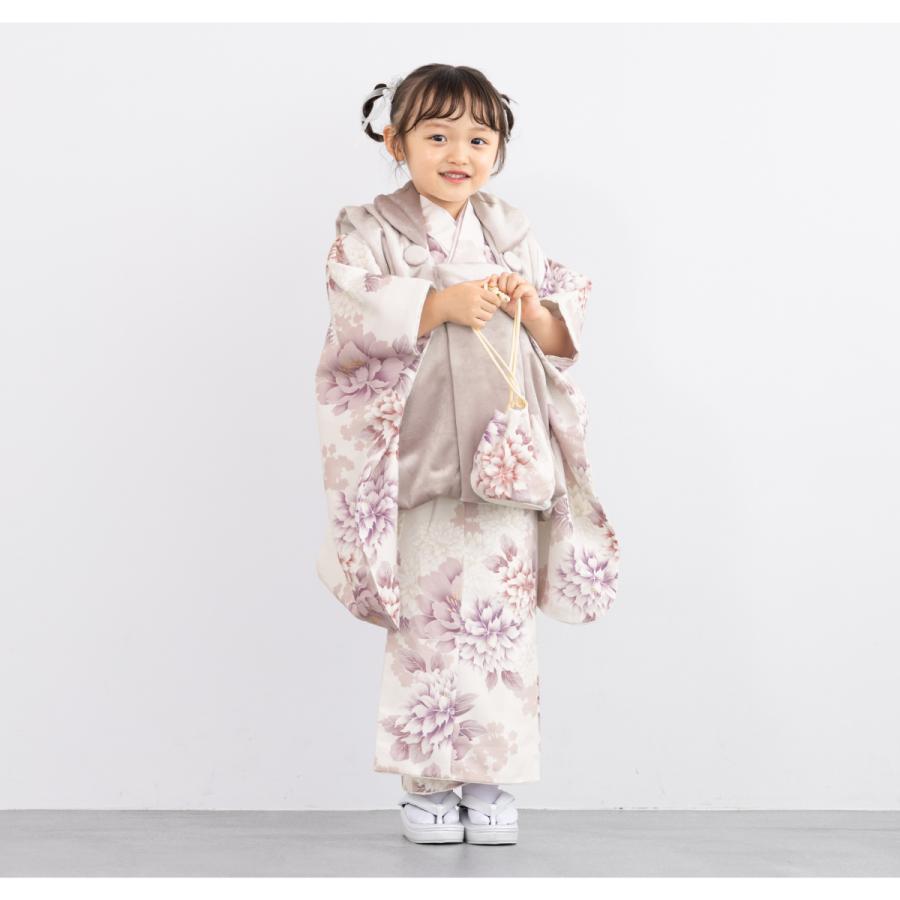 SOUBIEN（創美苑） 七五三 着物 3歳 レトロ 被布 販売 女の子 三歳