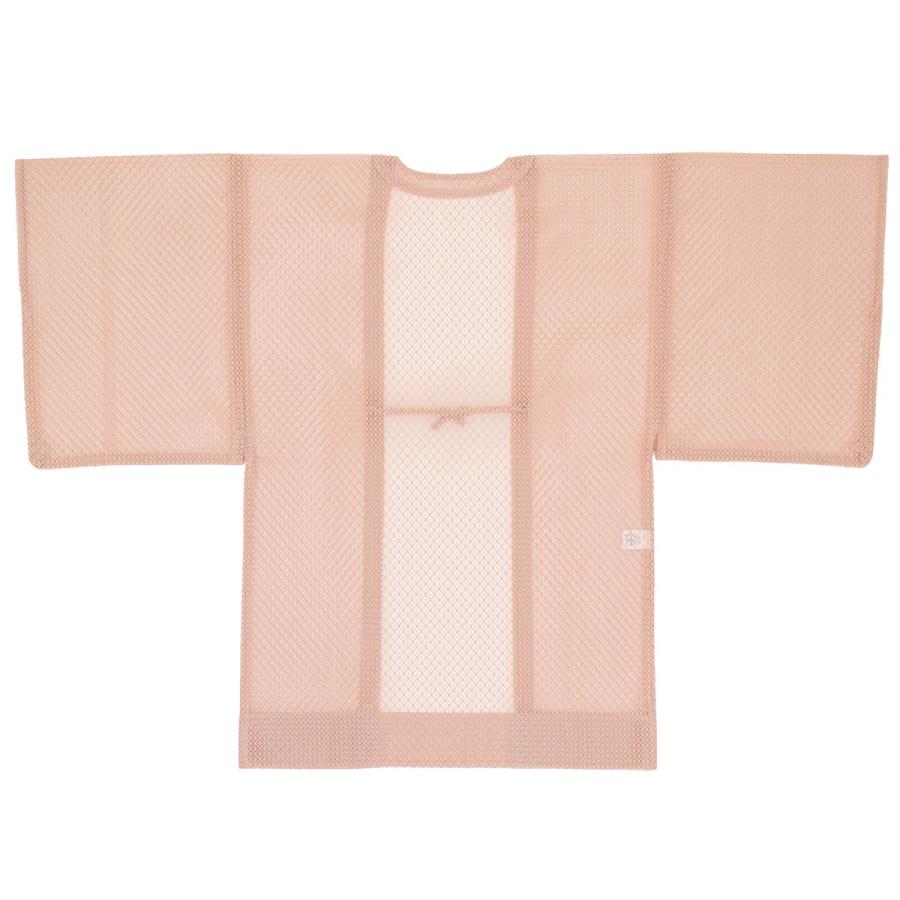【美品】レース羽織　ピンク　通年　M 洗える Prices down4】レース 羽織「ピンク」着物カーデ 洒落小物 春コート