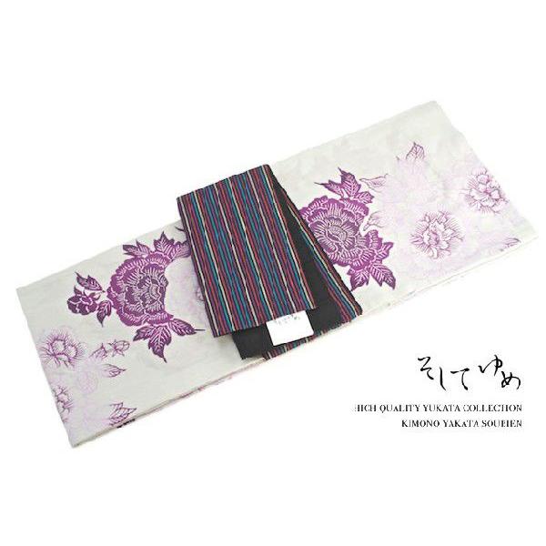 未仕立て 振袖 単品「象牙色地 熨斗取りに菊」日本製 仮絵羽 振り袖