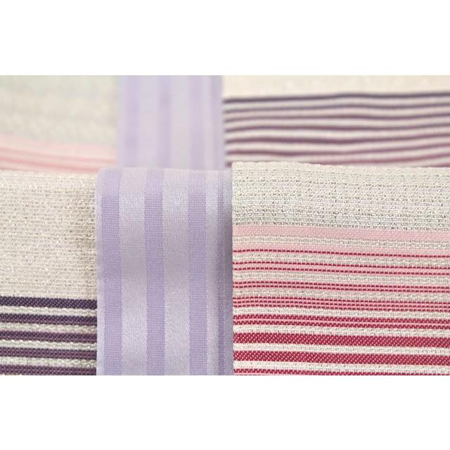 ワンランク上の綿麻単衣 小紋浴衣 モダンモノトーン 半幅帯