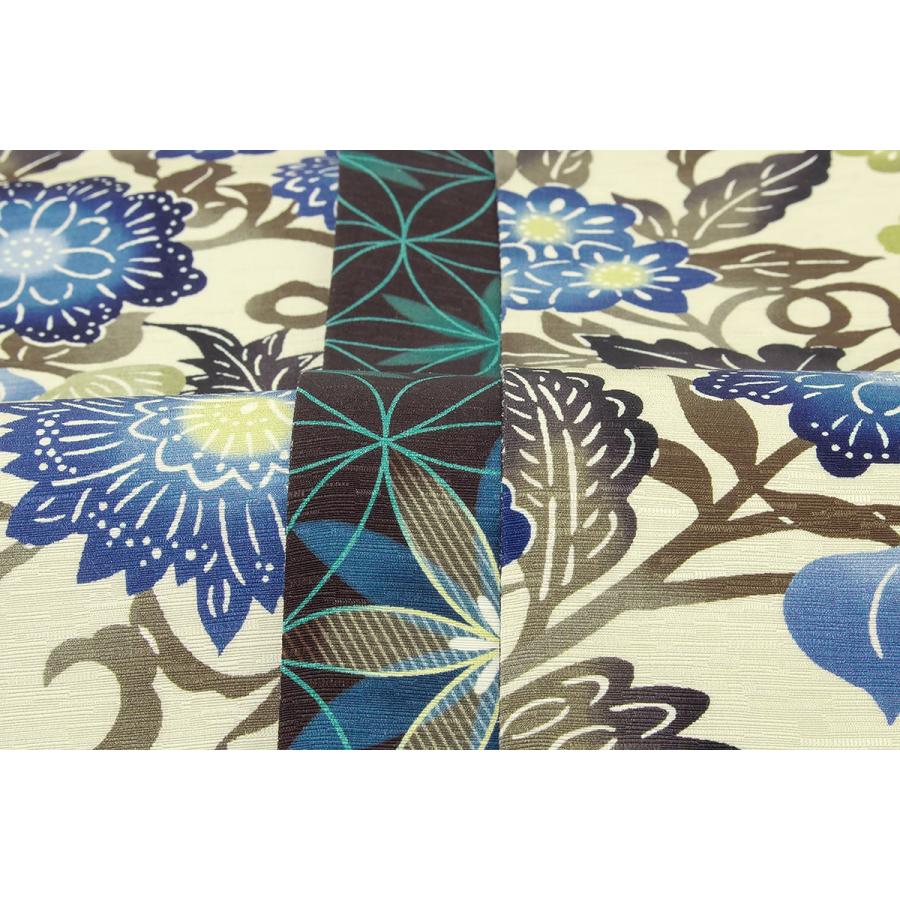 袋帯 モダン 黒 花 エスニック柄 西陣織 大光織物 振袖用 訪問着用