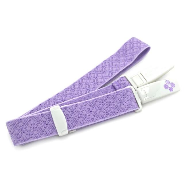 FR2 撫子 ベルト 紫 限定 SOUBIEN コーリンベルトDX 紫 藤色 パープル 七宝柄 日本製 着物