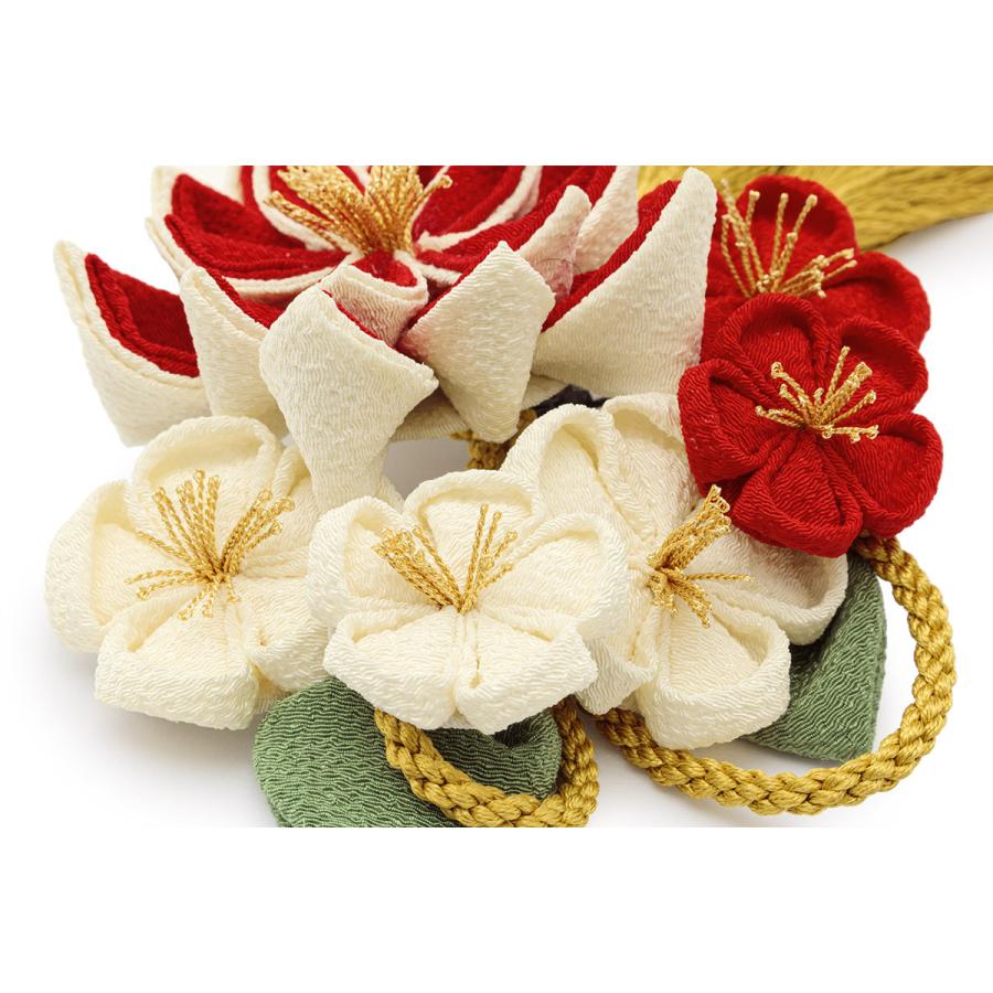 SOUBIEN（創美苑） 髪飾り 成人式 卒業式 和装 花 つまみ細工 振袖 袴