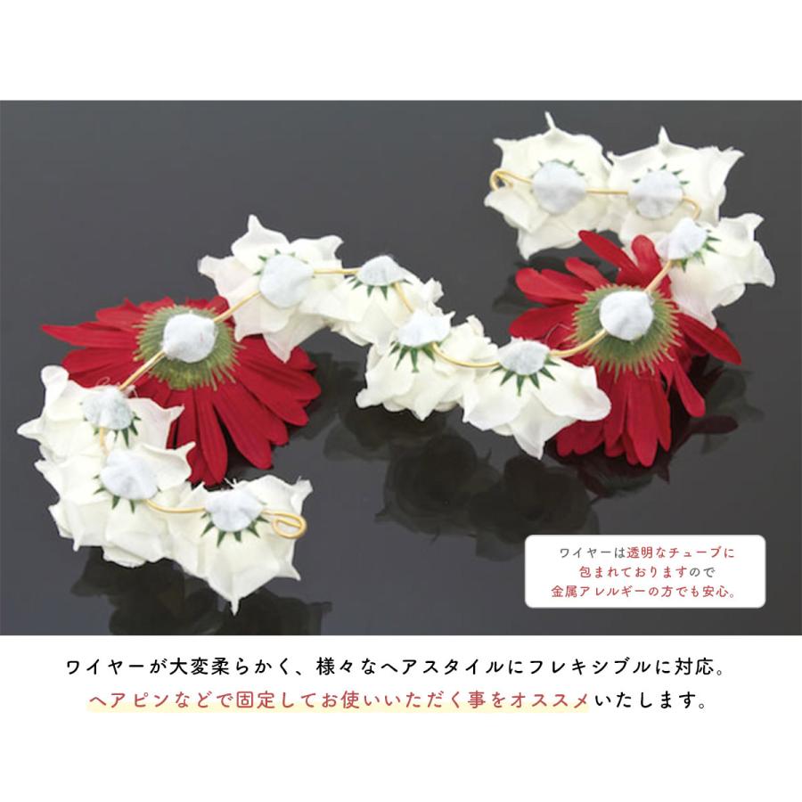 髪飾り 花冠 花かんむり カチューシャタイプ フラワークラウン 髪飾り 花冠 花かんむり カチューシャタイプ フラワークラウン
