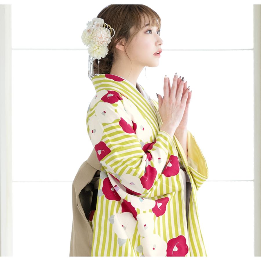 SOUBIEN（創美苑） 髪飾り 2点セット 白 クリームホワイト 桜 菊 花