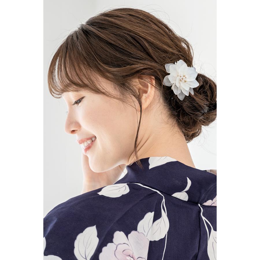 SOUBIEN（創美苑） 髪飾り 成人式 浴衣 花 クリップ 振袖 子供 ヘア