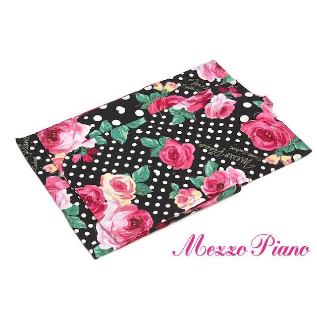 浴衣 子供 キッズ 単品 Mezzo Piano メゾピアノ 黒 ブラック 薔薇 バラ ローズ 水玉 ドット柄 こども 女児 女の子 ガールズ 100 Maydayhoustonlaw Com