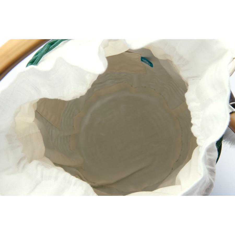 SOUBIEN（創美苑） 浴衣 バッグ かごバッグ かご巾着 レディース moika