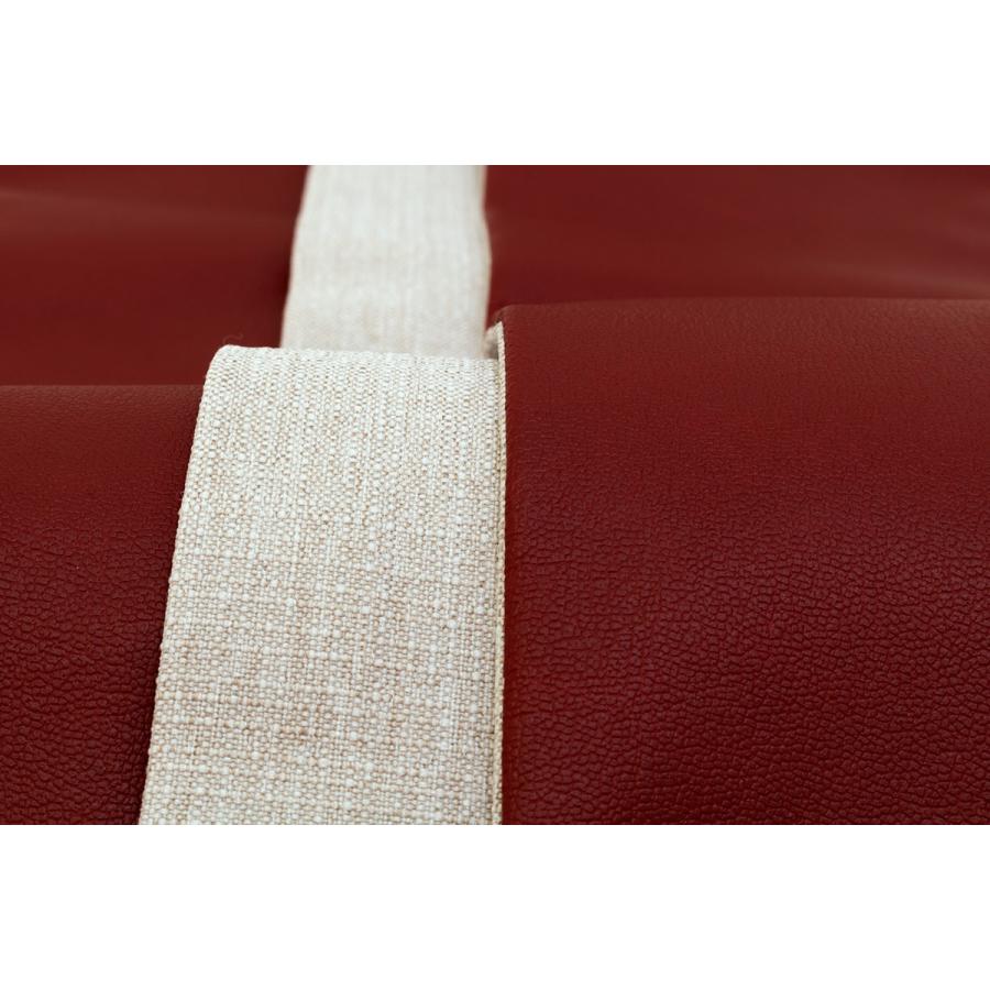 SOUBIEN（創美苑） 角帯 メンズ moika 赤 レッド 灰色 グレー 無地