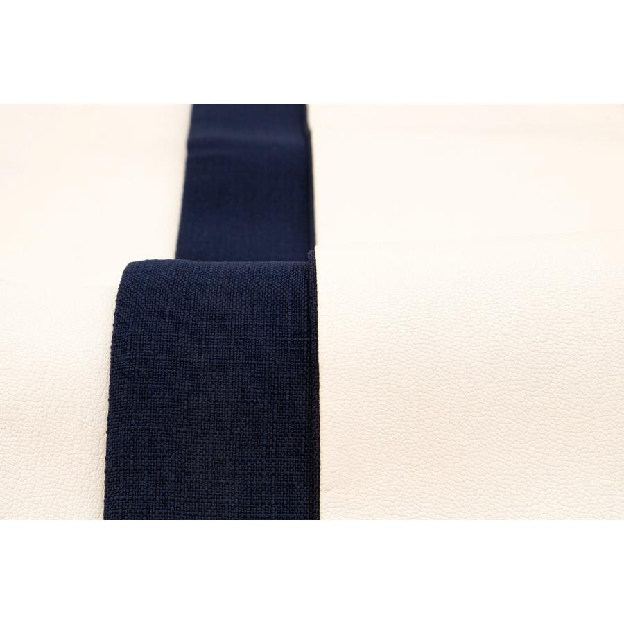 SOUBIEN（創美苑） 角帯 メンズ moika 白 ホワイト 黒紺 無地 単色
