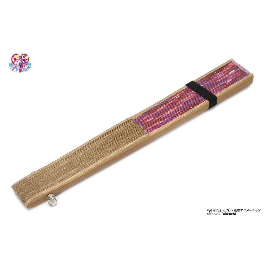 扇子 美少女戦士セーラームーン 京都丸紅 赤系 レッド リボン柄 セーラーマーズ 火野レイ モダン Sailor Moon Moon Sn004 3122 きもの館 創美苑 通販 Yahoo ショッピング