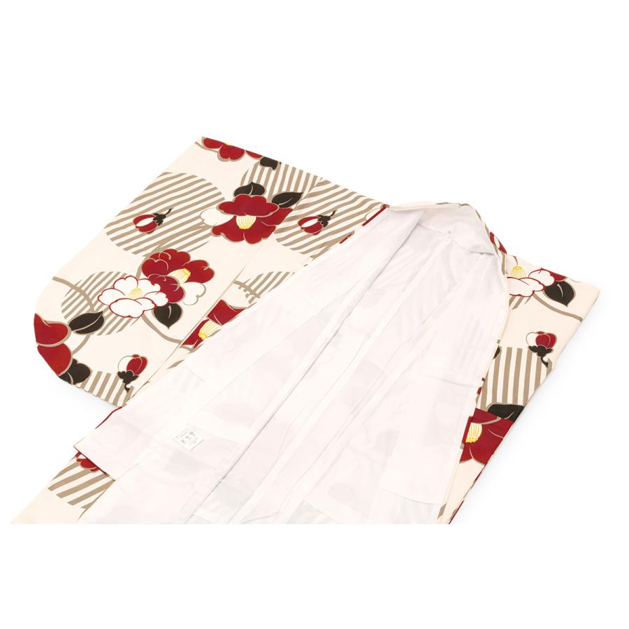 SOUBIEN 二尺袖着物 単品 ショート 二尺袖 袴用 卒業式 白系