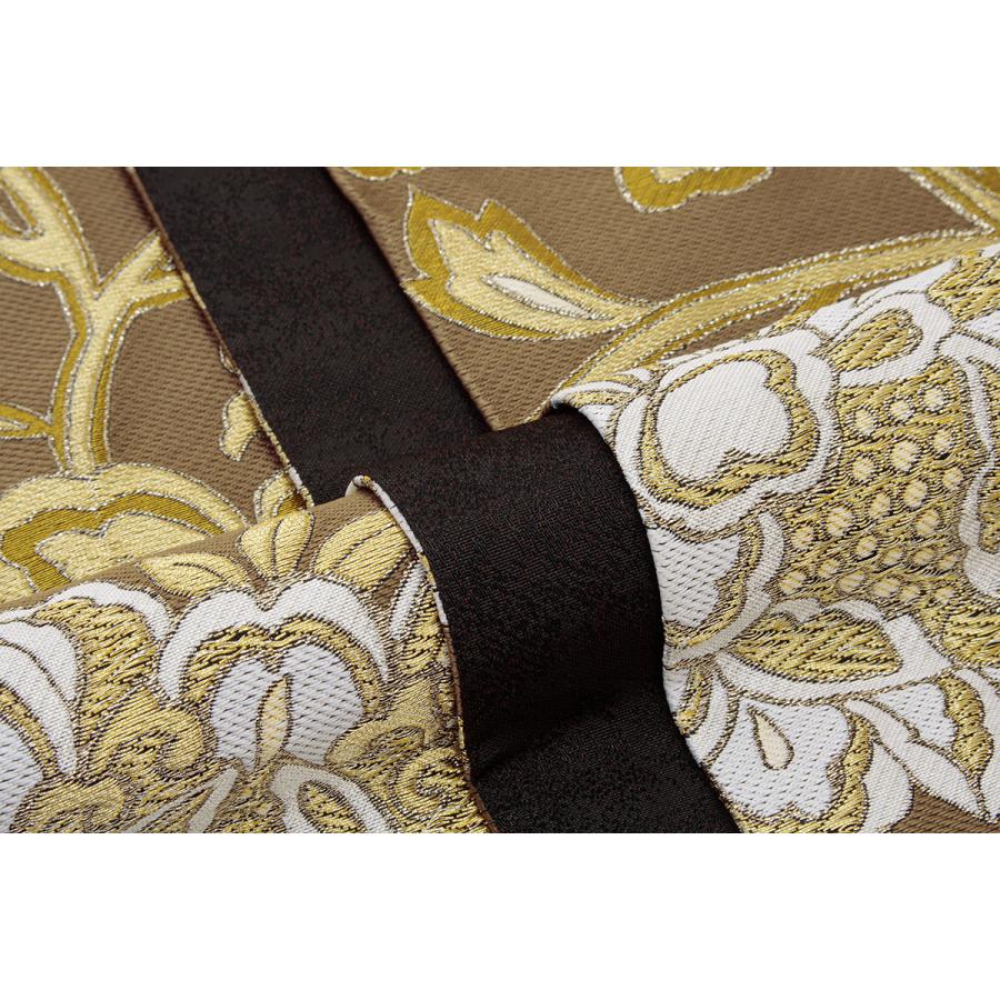 袋帯 訪問着 留袖 振袖 礼装 正装 金 ゴールド 白 ブラウン 茶 唐花 花