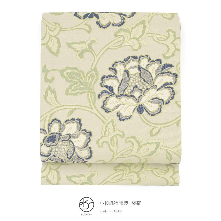 袋帯 訪問着 留袖 振袖 礼装 正装 金 白 ゴールド クリーム ベージュ