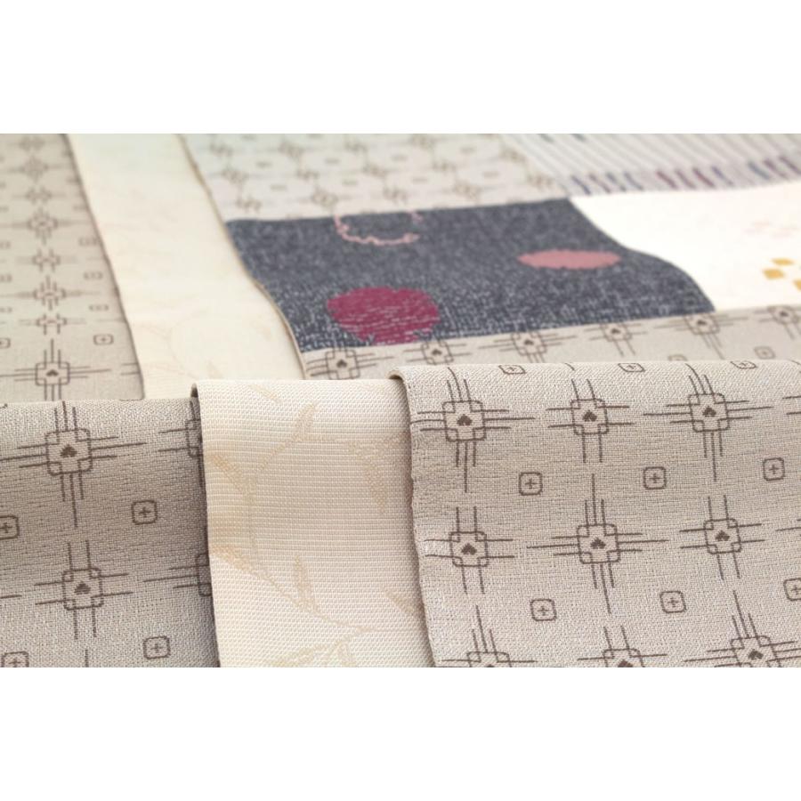 袋帯 未仕立て ブランド 和工房あやぎぬ 茶色 灰色 グレーベージュ 白