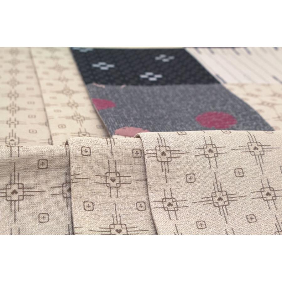 袋帯 未仕立て ブランド 和工房あやぎぬ 茶色 灰色 グレーベージュ 赤